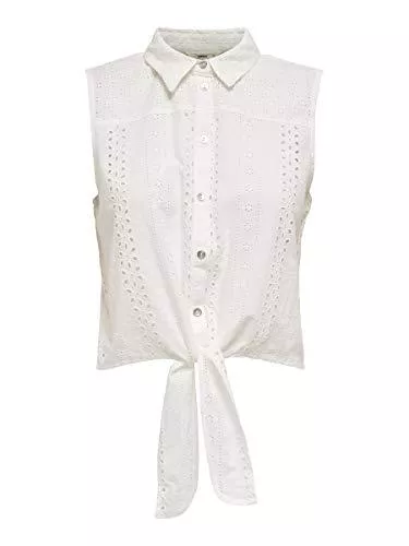 ONLY Ärmellose Blusen ONLY Female Hemd Schnürdetail