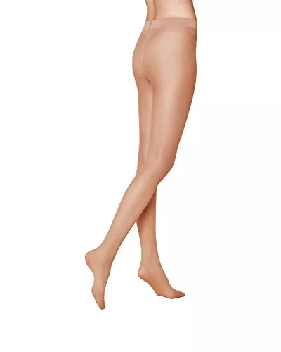 KUNERT Socken & Strümpfe KUNERT Damen Strumpfhose Chinchillan Run Stop 20 Laufmaschenstopp 20 DEN