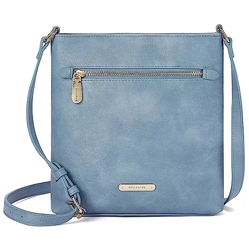 BOSTANTEN Taschen & Rucksäcke BOSTANTEN Umhängetasche Damen Mittelgroß, PU Leder Crossbody Schultertasche, Umhänge Tasche Handtasche Damen Umhängetasche Elegant