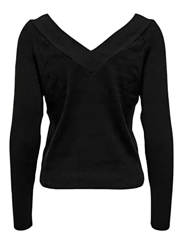 ONLY Pullover & Strickmode ONLY Female Strickpullover V-Ausschnitt Strickpullover