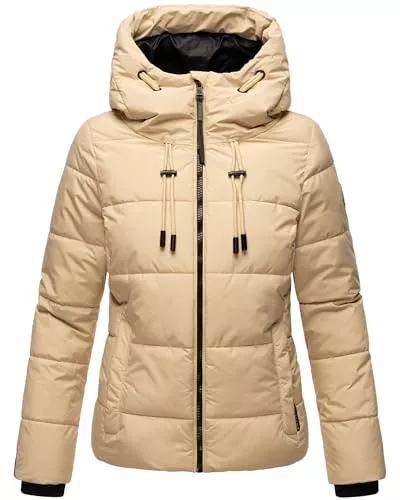 MARIKOO Jacken MARIKOO Damen Winterjacke Steppjacke warm mit Kapuze Shimoaa XVI XS-XXL