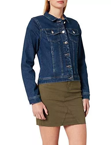 ONLY Jacken ONLY Female Jeansjacke Einfarbig