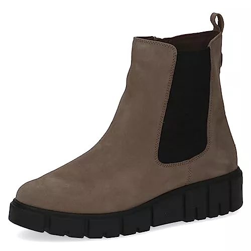 CAPRICE Stiefel CAPRICE Damen Stiefeletten ohne Absatz Airmotion aus Leder Winter Weite G