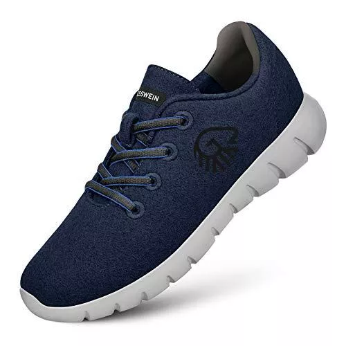 GIESSWEIN Sneaker & Sportschuhe GIESSWEIN Merino Runners Women - Atmungsaktive Sneaker aus Merino Wool 3D Stretch, Leichte Damen Freizeit Schuhe mit Wechsel-Fußbett