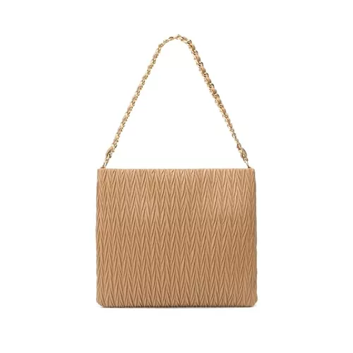 Miss Lulu Taschen & Rucksäcke Miss Lulu Damen Handtasche Schultertasche, Modische PU-Leder Henkeltaschen, Große Leichte Shopper Achseltasche, Reißverschluss-Umhängetasche für Frauen, Geschenk für Schule, Arbeit, Freizeit