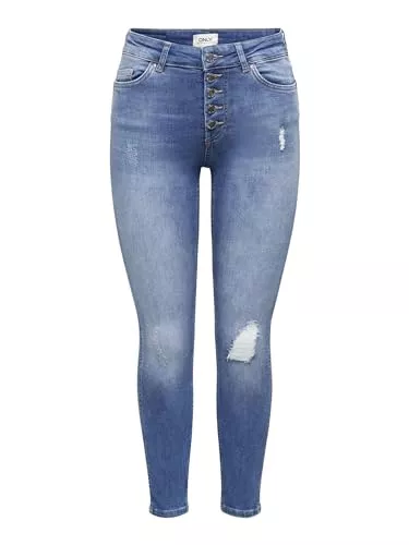ONLY Jeans ONLY Female Skinny Jeans ONLBobby Life Mid Ankle Skinny Fit Jeans
