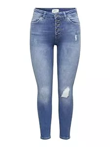 ONLY Jeans ONLY Female Skinny Jeans ONLBobby Life Mid Ankle Skinny Fit Jeans