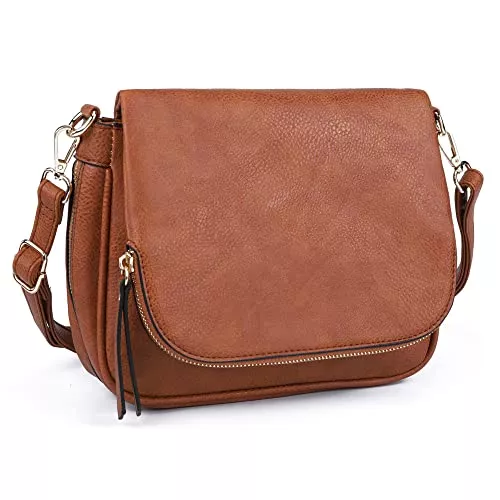 GLITZALL Taschen & Rucksäcke GLITZALL Kleine Crossbody-Tasche für Damen, PU-Leder, über die Schulter, Geldbörsen und Klappe, Cross-Body-Handtaschen mit mehreren Taschen