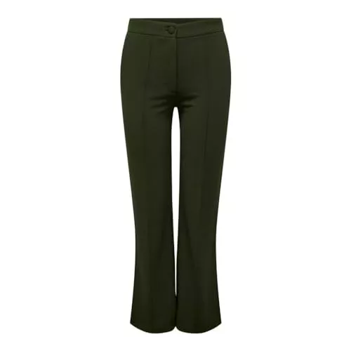 JdY Hosen JdY Damen Chino Schlaghose Business Elegante Flare Stoffhose Marlene Pants JDYGEGGO