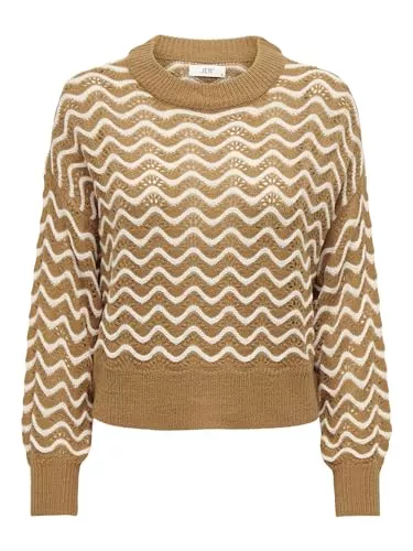 JdY Pullover & Strickmode JdY Damen Jdyrita L/S Short Structure Pull Knt Pullover