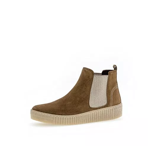 Gabor Stiefel Gabor Damen Chelsea Boots, Frauen Stiefeletten,Wechselfußbett,Best Fitting