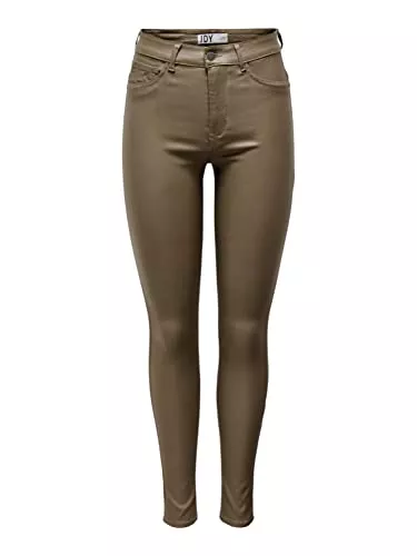 JdY Hosen Jacqueline de Yong Female Hose JDYNew Thunder Coated High Skinny Fit Jeans