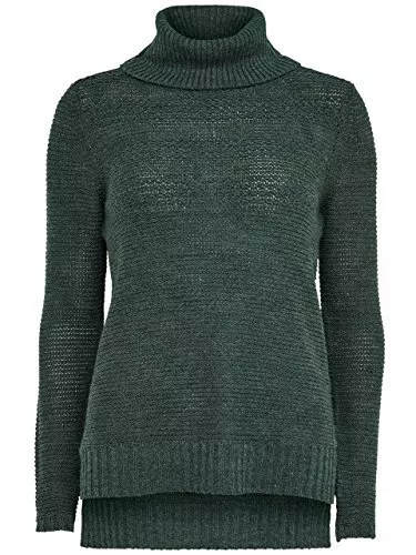 ONLY Pullover & Strickmode ONLY Damen Strick Rollkragen Pulli New Tami L/S Rollneck Pullover Vokuhila