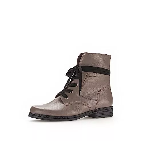 Gabor Stiefel Gabor Damen Schnürstiefeletten, Frauen Schnürboots,Wechselfußbett,Best Fitting