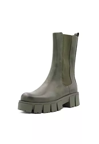 QUEEN HELENA Stiefel QUEEN HELENA Damen Stiefeletten Chelsea Boots X27-182