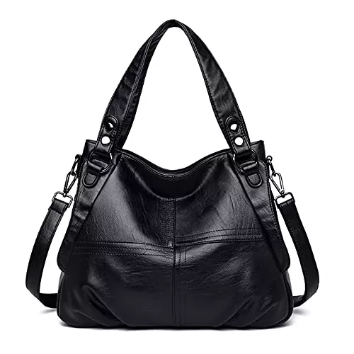 Sacmill Taschen & Rucksäcke Sacmill Damen Handtasche Große Leder Damenhandtasche Umhängetaschen Designer Schultertasche Hobo Tasche