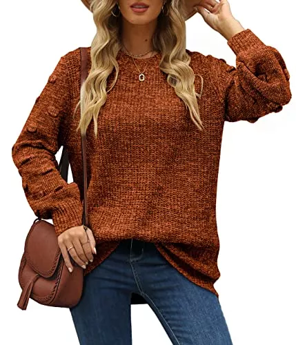 XIEERDUO Pullover & Strickmode XIEERDUO Strickpullover Damen Rollkragenpullover Grobstrickpullover Winterpullover Elegante Warm Pullover Sweatshirts Oversize S-2XL