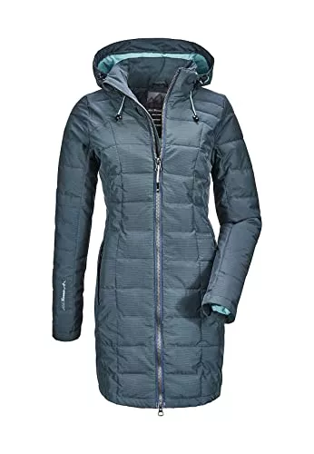Killtec Mäntel Killtec Damen Skane Wmn Quilted Prk Parka In Daunenoptik Mit Abzippbarer Kapuze