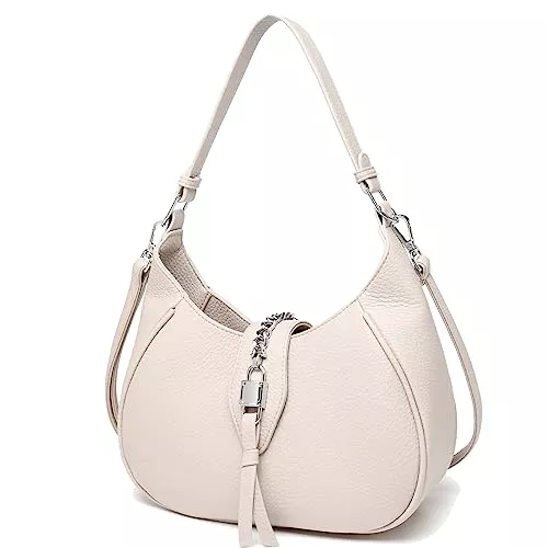 unisoul Taschen & Rucksäcke Handtasche Damen Klein Umhängetasche Leder Schultertasche Damen Vintage Hobo Tasche Tote Crossbody Bag Modern Tasche für Frauen Büro Einkauf Dating Reisen