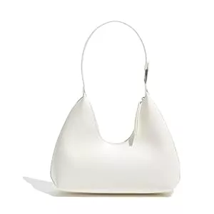 JOLLQUE Taschen & Rucksäcke JOLLQUE Umhängetasche für Frauen, kleine Leder Handtasche Geldbörse, einzigartige trendy Reißverschluss Hobo Tasche