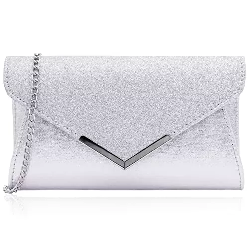 Milisente Taschen & Rucksäcke Milisente clutch damen wildleder abendtasche klein Umhängetasche