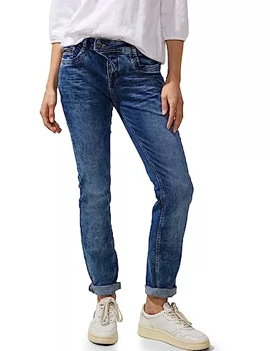 Street One Jeans Street One Damen Jeanshose im Used Look