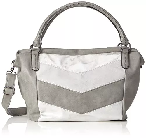 s.Oliver Taschen & Rucksäcke s.Oliver (Bags) Damen Shopper 39.703.94.5656_GRAU Henkeltasche, Grau (Grau 9435)