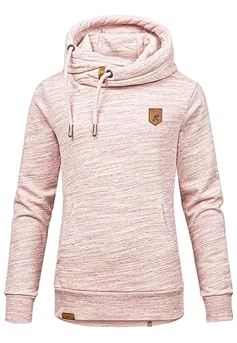 REPUBLIX Kapuzenpullover REPUBLIX Damen Kapuzenpullover Sweatjacke Pullover Hoodie Sweatshirt RD-014