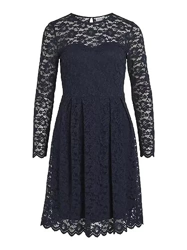 Vila Freizeit Vila Women's Vikalila L/S Lace Dress-Noos