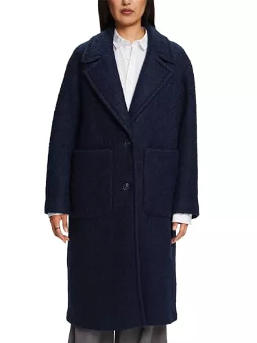 ESPRIT Mäntel ESPRIT Bouclé-Mantel aus Wollmix