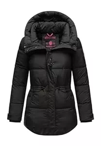 MARIKOO Jacken MARIKOO Damen Winter Jacke gesteppte Winterjacke Stepp warm B947