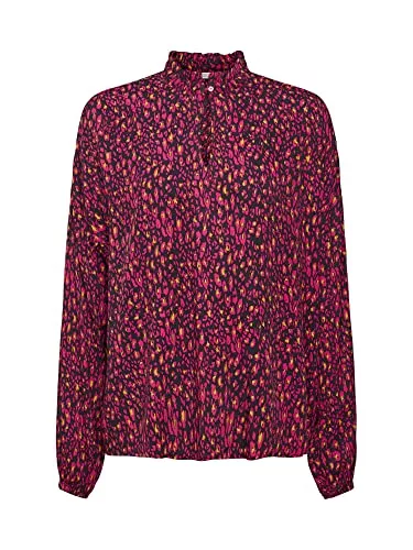 ESPRIT Langarmblusen edc by Esprit Gemusterte Bluse