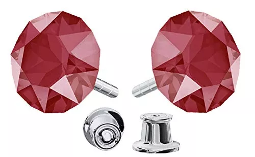 Panda-Jewellery Schmuck Ohrringe Silber 925 - Ohrstecker mit Kristallen - Wählen Sie Ohrringe Set - elegante und moderne Schmuck für Sie - Wetten Sie Auf Silber Ohrringe Damen - Handmade: Ohrringe