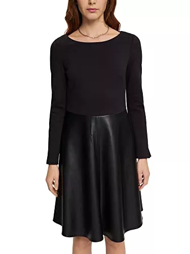 ESPRIT Freizeit ESPRIT Minikleid aus Material-Mix