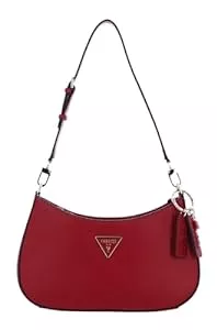 GUESS Taschen & Rucksäcke GUESS Noelle Top Zip Shoulder Bag Red