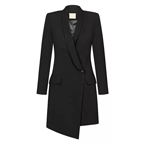 Swing Fashion Party Swing Fashion Damen Kleid Elegant | Business Kleider | Etuikleider | Festliches Kleid | Partykleid | Cocktailkleider | Minikleid | Abendkleid | Langarmleid | V-Ausschnitt | Kurze | Rot |