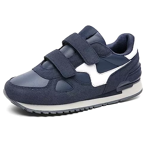 JOMIX Sneaker & Sportschuhe JOMIX Unisex Sneaker Klettverschluss Sportschuhe Turnschuhe Laufschuhe Atmungsaktive Trainers Outdoor Fitness Gym