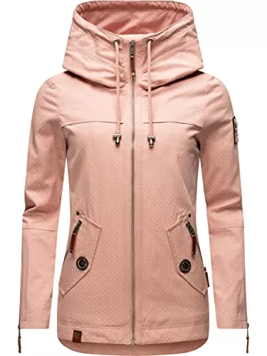 Navahoo Jacken Navahoo Damen leichte Übergangsjacke mit Kapuze Wekoo XS-3XL