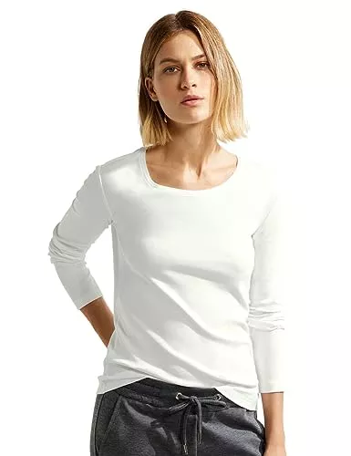Cecil Langarmshirts Cecil Damen Basic Langarmshirt