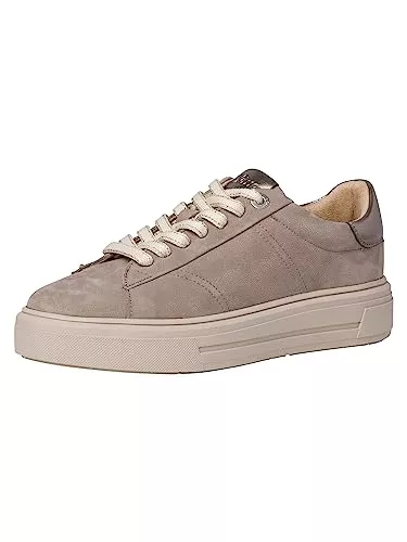s.Oliver Sneaker & Sportschuhe s.Oliver Damen Sneaker flach Elegant mit Schnürsenkeln und Reißverschluss