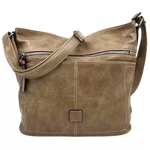 ayados Taschen & Rucksäcke ayados Damen Tasche Shopper Beuteltasche Crossbody Bag Handtasche Beuteltasche Schultertasche Umhängetasche B9058