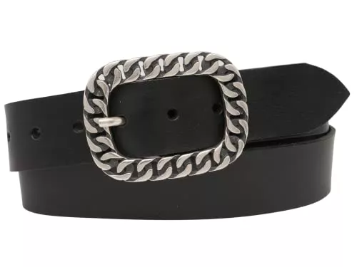 AnnaMatoni Gürtel AnnaMatoni Damen Gürtel Ledergürtel 4cm echt Leder Made in Germany Premium Leder Damen Leder Gürtel Schließe Nickefrei