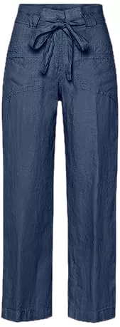 BRAX Hosen BRAX Damen Style Maine S Verkürzte Leinenhose Hose