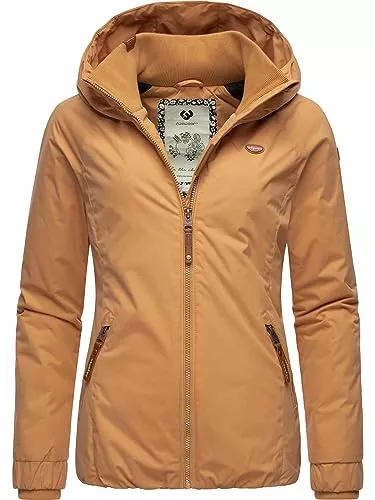 Ragwear Jacken Ragwear Damen Winterjacke warmer Kurzmantel mit Kapuze Dizzie Winter XS-6XL