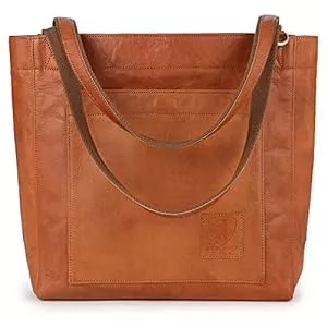 Berliner Bags Taschen & Rucksäcke Berliner Bags Vintage Shopper Seville, Henkeltasche aus Leder, Handtasche für Frauen - Braun