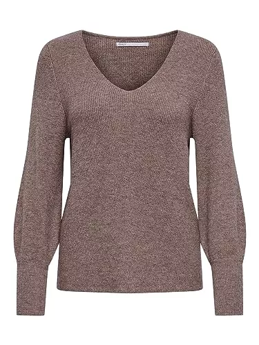 ONLY Pullover & Strickmode ONLY Damen Onlatia L/S V-Neck Cuff KNT Noos Pullover