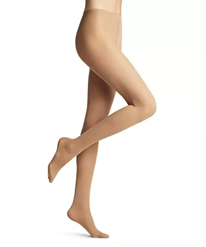 FALKE Socken & Strümpfe FALKE Damen Matt Deluxe 30 DEN Strumpfhose transparent matt reißfest druckfreier breiter Komfortbund Feinstrumpfhose leicht verstärkte Fußspitze und feine Naht feines weiches Material 1 Stück