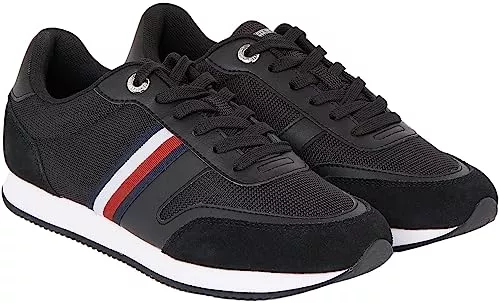 Tommy Hilfiger Sneaker & Sportschuhe Tommy Hilfiger Damen Essential Stripes Fw0fw07450 Runner Sneaker