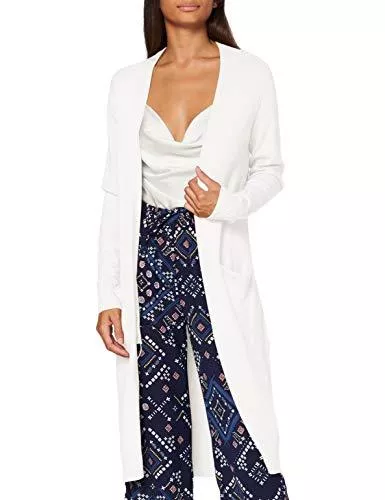 Vila Strickjacken Vila Damen Viril Long L/S Knit Cardigan - Noos Strickjacke