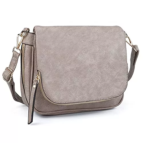 GLITZALL Taschen & Rucksäcke GLITZALL Kleine Crossbody-Tasche für Damen, PU-Leder, über die Schulter, Geldbörsen und Klappe, Cross-Body-Handtaschen mit mehreren Taschen